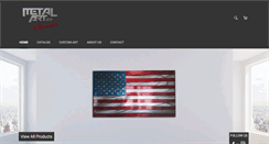 Desktop Screenshot of metalartofwisconsin.com